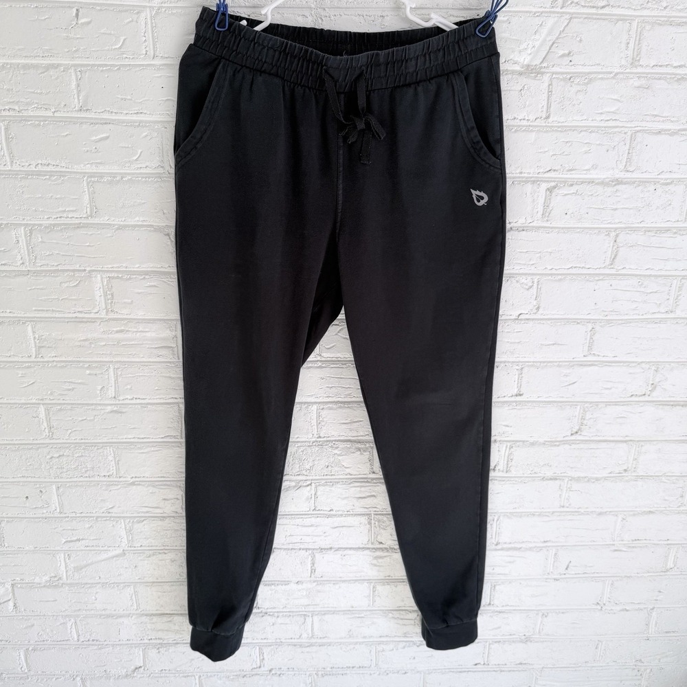 BALEAF Black Stretch Tapered Joggers Sweatpants Running Pants Women's‎ Size Med
